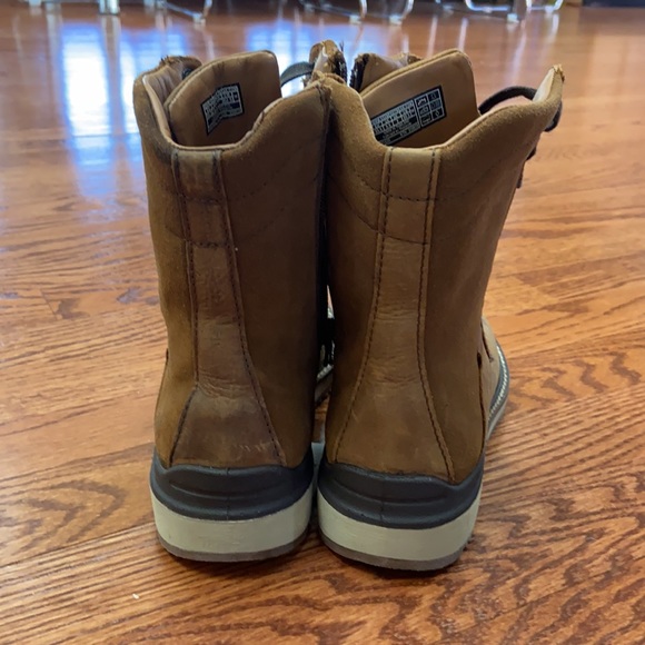 NWOT women's keen cognac bailey lace up boot - Picture 4 of 8